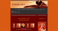 Desktop Screenshot of francis-care.de